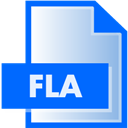 FLA File Extension Icon 128x128 png